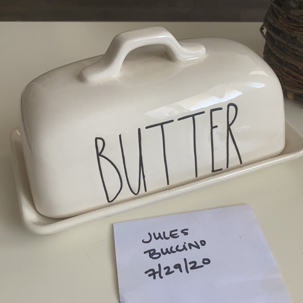 RESERVED Rae Dunn butter dish